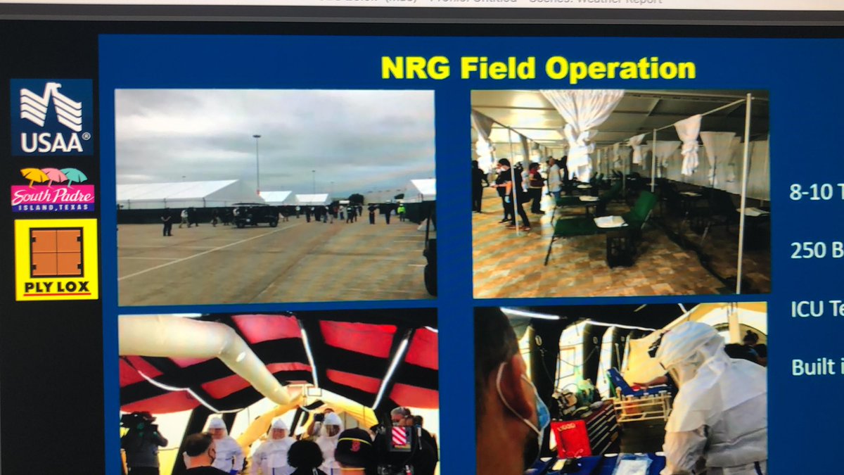 alexgarcia_wx's tweet photo. #COVID 19 Jeffrey Lindner: Heat Index important. Lightning a big concern with field operations. #NTWCLive https://t.co/rkfv4Ap3no
