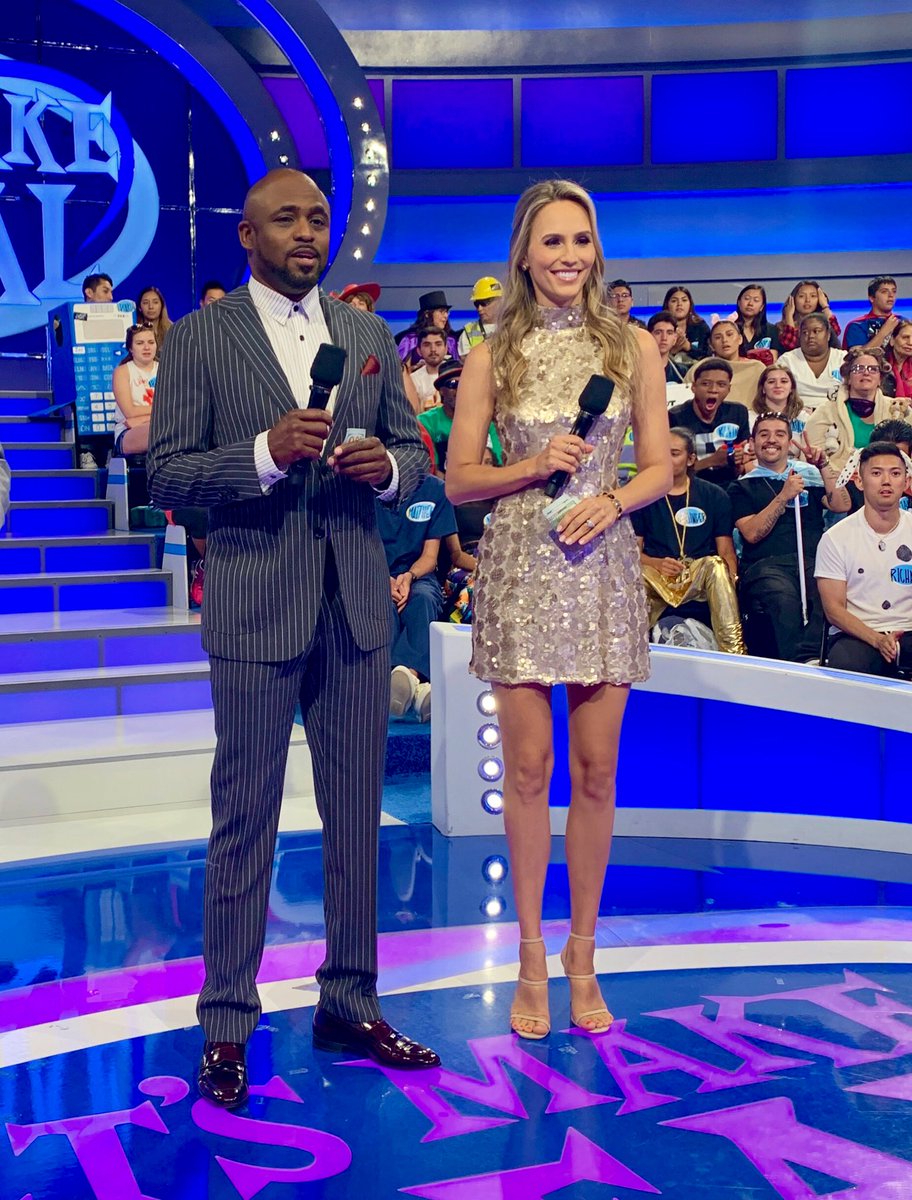 Danielle Demski on Twitter: "You know what's nice to watch in times like  these?? Happy contestants. Winners. Wayne Brady. And ME!???????????????? Don't miss  an all new @letsmakeadeal today on @CBS! #LMAD #tvhost #