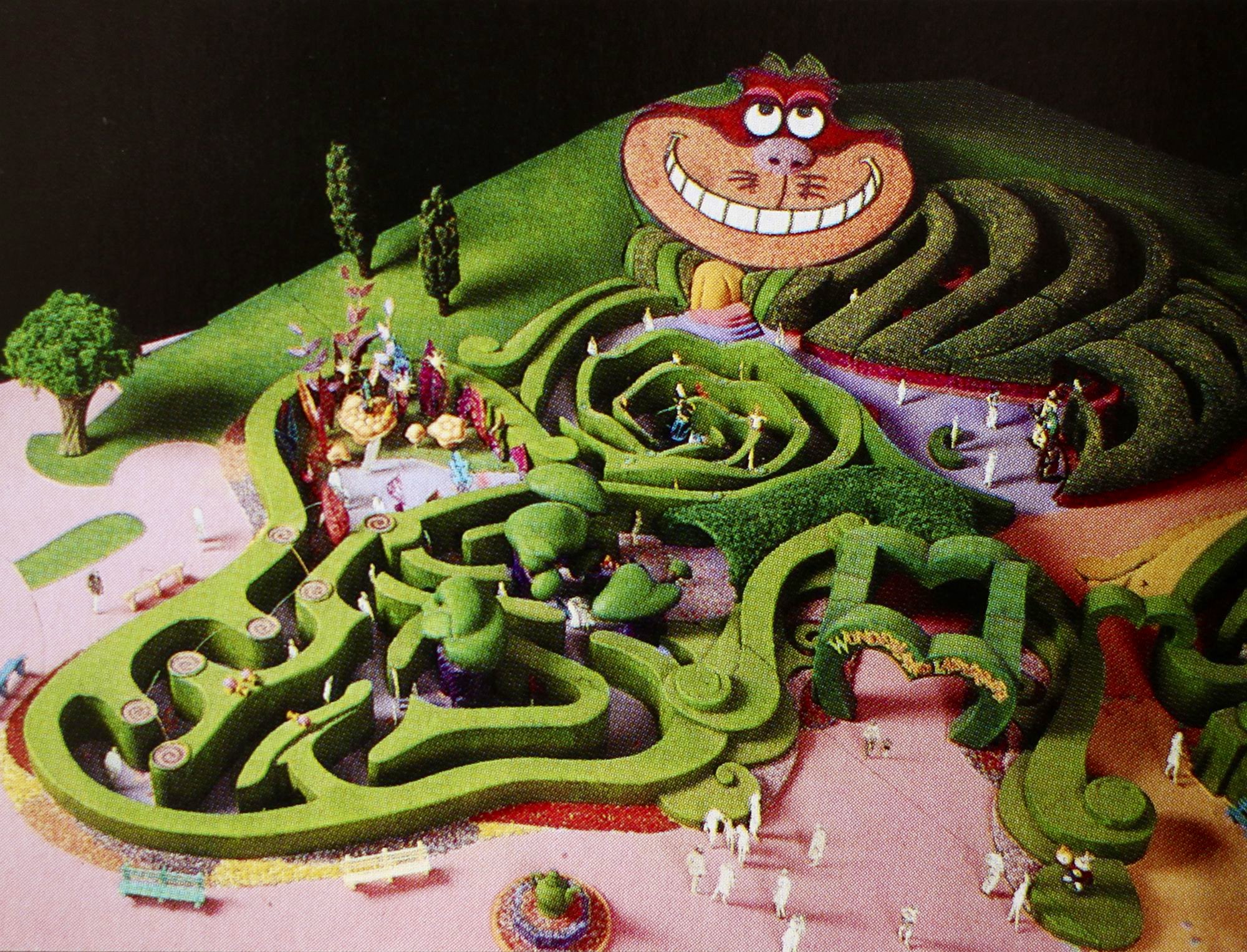 Dlp Report We Re All Mad In Designingdlp With The Alice S Curious Labyrinth Model And A Concept Drawing For The Slide That Used To Run Alongside Queen Of Hearts Castle Removed Dlp Report We Re All Mad In Designingdlp With The Alice S Curious Labyrinth Model And A Concept Drawing For The Slide That Used To Run Alongside Queen Of Hearts Castle Removed