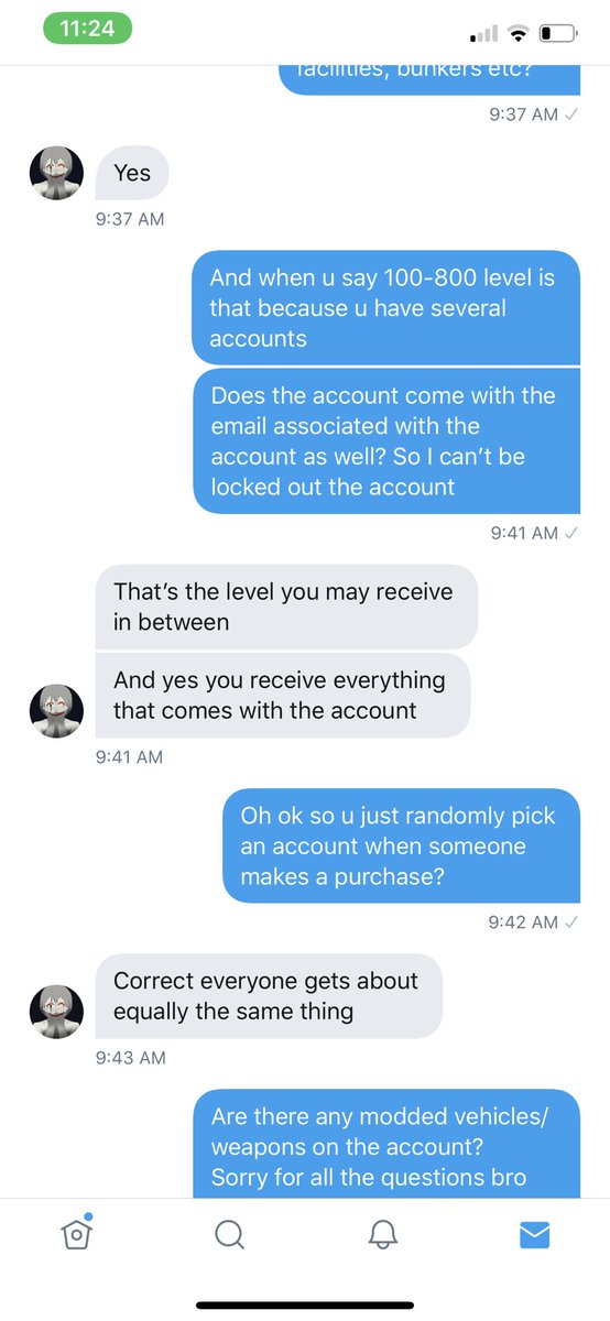 MaisonSolez's tweet image. @colmods is a SCAMMER! He just scammed my friend for a gta account and insta blocked him... this scum bag is even using #stimuluschecks as a hashtag! Please RT for awareness and report this scum, let’s stop this from happening to someone else. ✊🏽
Check thread for full proof.