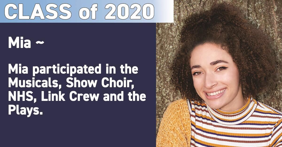 Lancer_Crew's tweet photo. We will say we knew her in 2020 when Mia is famous! #Classof2020 #talented https://t.co/6HgWuKQKnS