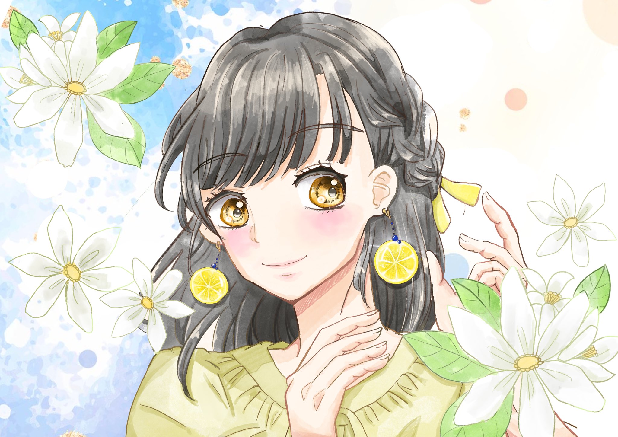 Twitter 上的 花菜 ハニーレモンソーダ 羽花ちゃん 少女漫画の目を描くの久々で楽しかった イラスト 絵描き ハニレモ イラスト好きな人と繋がりたい 絵描きさんと繋がりたい ハニーレモンソーダ T Co Gxlgq7zhr0 Twitter