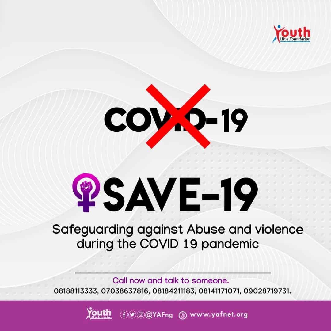 TheYAFafrica's tweet photo. Victims of domestic abuse deserve to be safe during this pandemic.

Figuring out how to get help can feel almost impossible however, we are here to help you through overcoming toxic, abusive and violent lockdown at home.

#Covid19
#SafeAtHome
#StayHome
#StaySafe https://t.co/ffE1rTwnTU