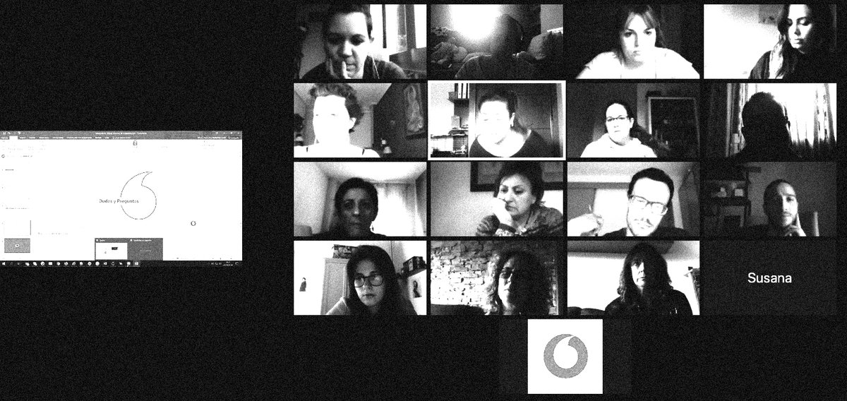 FundJuanCiudad's tweet photo. 170 profesionales de los 8 Centros Educación Especial de San Juan de Dios en España reciben apoyo formativo de 20 expertos digitales voluntarios de @vodafone_es mejorando el teletrabajo con el alumnado y sus familias. @FundVodafone Foto: @FISJ_Madrid https://t.co/fKvyyxk2pF https://t.co/kjEPNEfkCz
