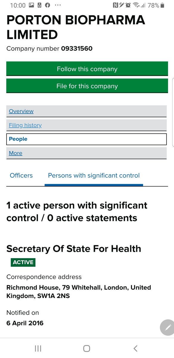 FleekSPMU's tweet photo. @MattHancock @BorisJohnson can you please explain why @MattHancock owns 75%+ shares in a #vaccine pharma company? And how this isn't a direct conflict if current interests? @Number10press @GOVUK https://t.co/si2qfCGHYf https://t.co/q6INadXEwY