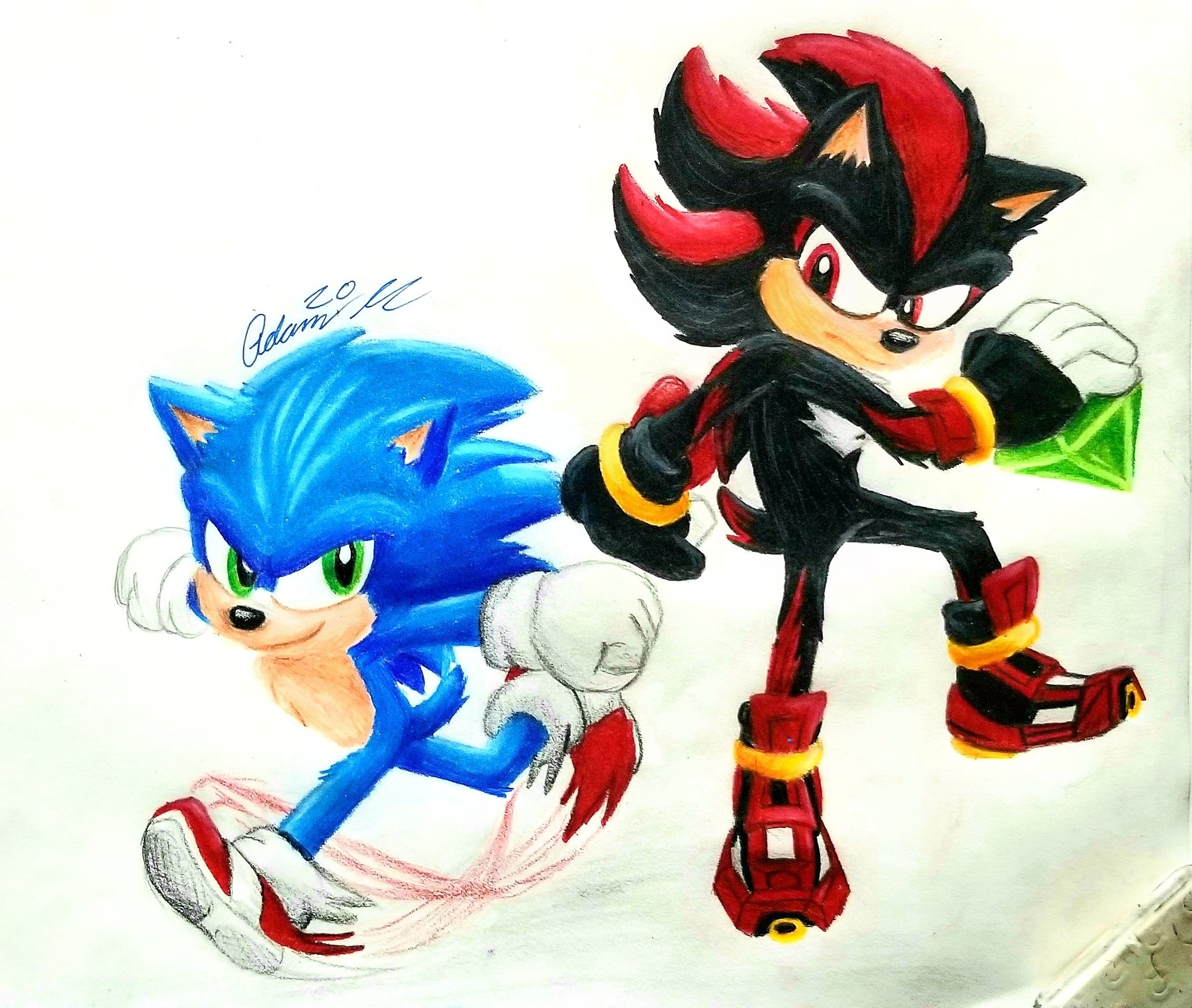 Adam on X: Dual Hedgehog (Shadows movie design belongs to @isa_illustrate  ) #sonicthehedgehogmovie #SonicMovie #SonicTheHedgehog #sega  #shadowthehedgehog #sonicadventure2 #sonicadventure #SonicMovie2 #art  #sketchbook  / X