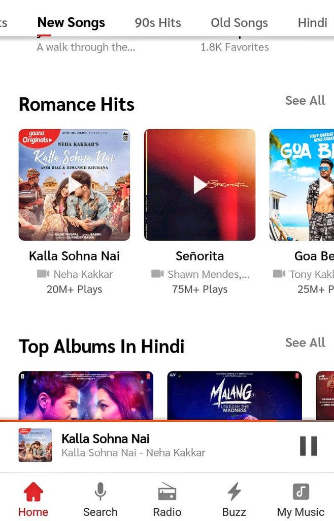 Congratulations :
1. #KallaSohna Its Now 50M+ Views Wit 1.6M+ Likes &amp; 244K+ Comment. 
2. Its Also At No1 Spot In Top 50 Romantic Hindi Songs N Crossed 20M+ Plays On Gaana Apk.

CONGRATS <a href="/imrealasim/">Asim Riaz</a> <a href="/realhimanshi/">Himanshi khurana</a> <a href="/iAmNehaKakkar/">Neha Kakkar</a> #AsimRiaz #HimanshiKhurana
#AsiManshi #50MKallaSohna