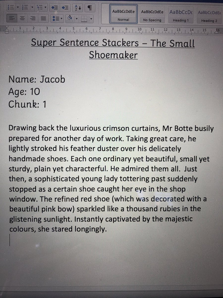JaneDodd14's tweet photo. #SuperSentenceStackers @janeconsidine https://t.co/Do7JVmwiFj