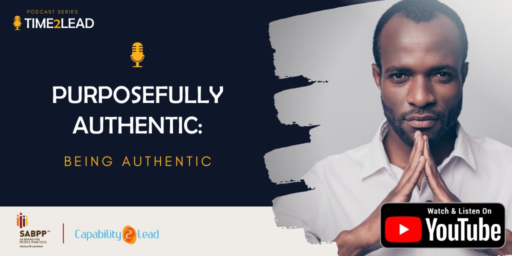 SABPP1's tweet photo. **PODCAST**
#Time2Lead Series
Purposefully Authentic: Being Authentic
Watch here https://t.co/qIYL3MVg70
#BeingAuthentic #AuthenticLeadership #Ethics
1. Notes https://t.co/bPeEmlgZI2
2. Reflection Questions https://t.co/nV7eZaB07v https://t.co/GiFm0o1TGn