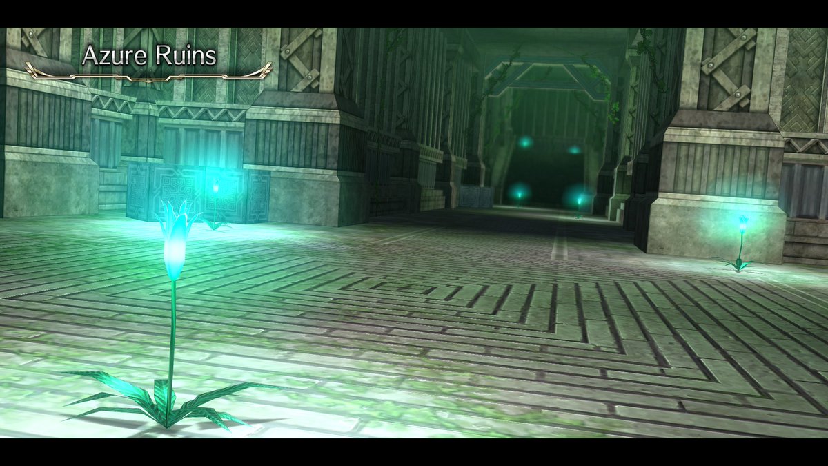 1. it& #39;s obviously green2. I think this is the dungeon in the demo lol   #tokyoxanadu