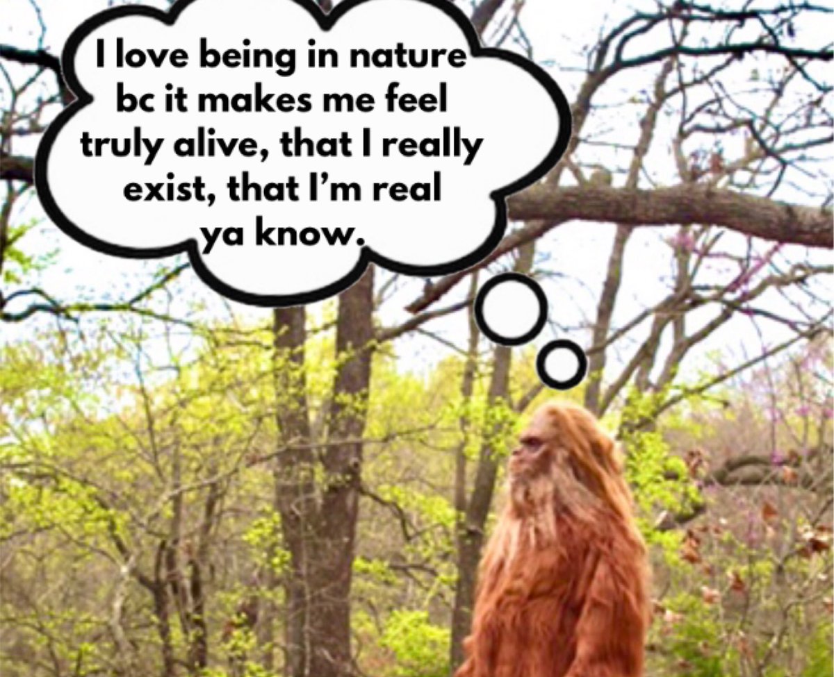 Happy Earth Day from Social Distance Sasquatch!