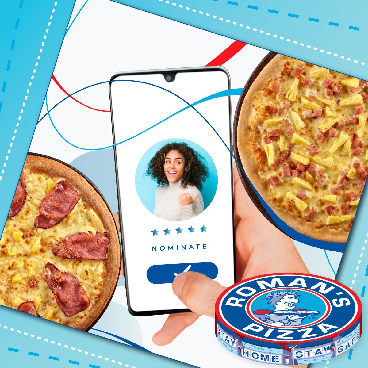 romans_pizza's tweet photo. To celebrate the launch of Roman's Pizza Rands we're paying it foodward with #RandomActsOfPizza!
Let us know who you think deserves a Roman's Pizza Rands voucher and tell us why, they could be the lucky winner of 1 of 10 Roman's Pizza vouchers! https://t.co/ffctykduOY
