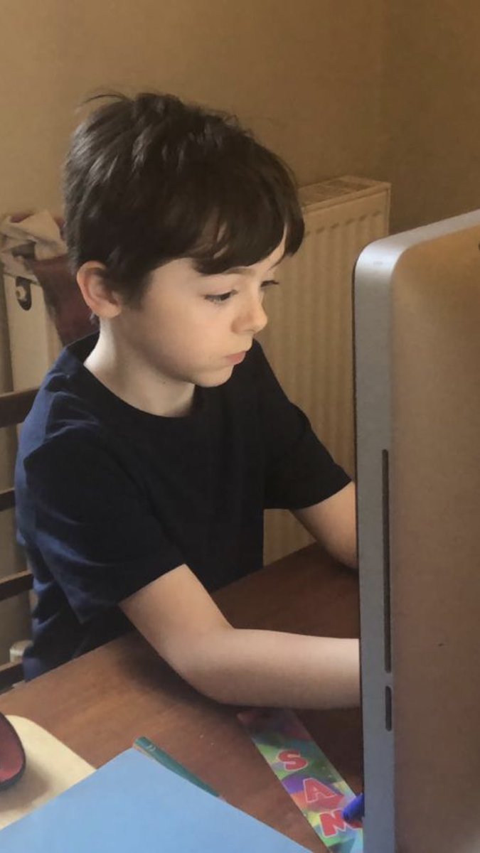 TMSYork's tweet photo. Welcome back @TMSYork Online classwork is going Zooming marvellously! Smiles and hands up a-plenty. Our teachers have gusto, vim and vigour. Our pupils are happy, energetic and hungry to learn. A joyful morning’s learning. Top marks all! #homelearning #homeeducation https://t.co/db1G89mWSv