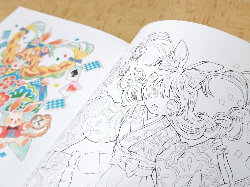 香琳 かりん בטוויטר 実践で塗り方のコツを覚えられるのとても良いですよね わ メイさんありがとうございます 私の線画も4章にて登場しますので塗っていただけたら幸いです