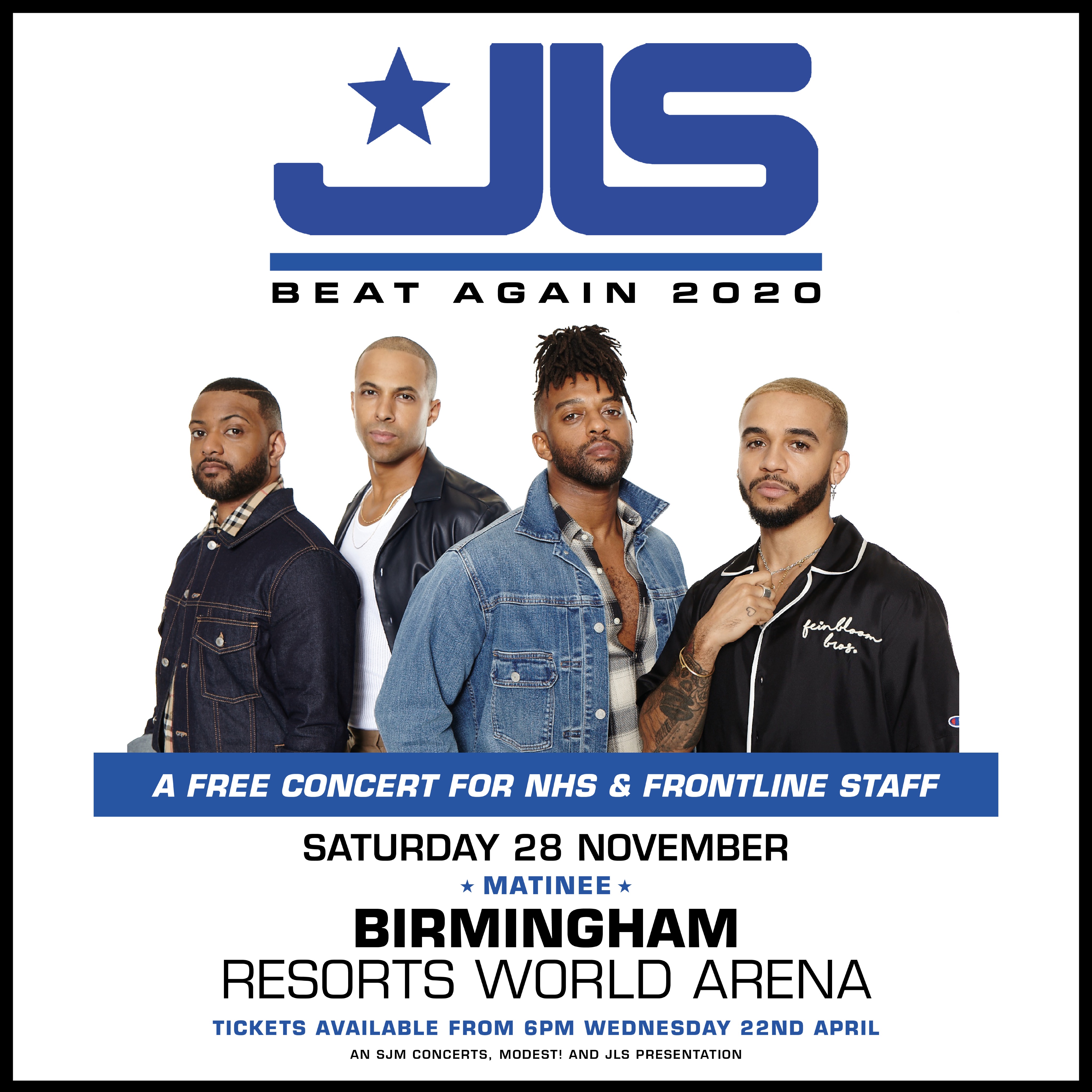 JLS tickets