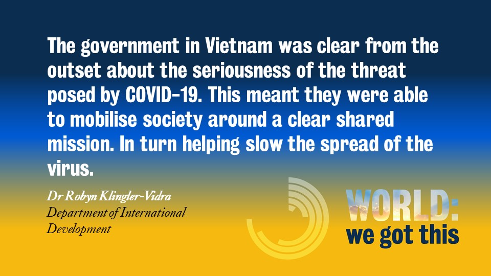  #Vietnam has 268  #COVIDー19 cases, zero deaths and 223 recoveries. This, in an emerging economy with a large land border with China. In the new  @KingsSSPP  #WORLDwegotthis podcast, I spoke with  @JimBaggaley about the lessons we can draw. https://soundcloud.com/worldwegotthis/astateofinnovation #Thread 1/5