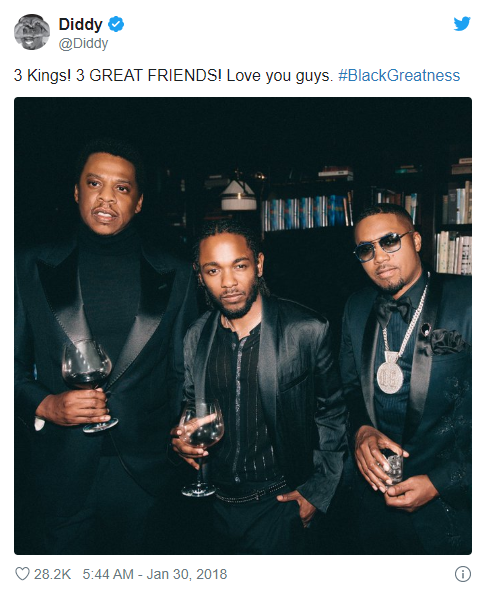 leavywriter's tweet photo. Never forget Diddy editing French Montana out of a picture and you know what? He was right to do it. https://t.co/SVMyp3XWv9