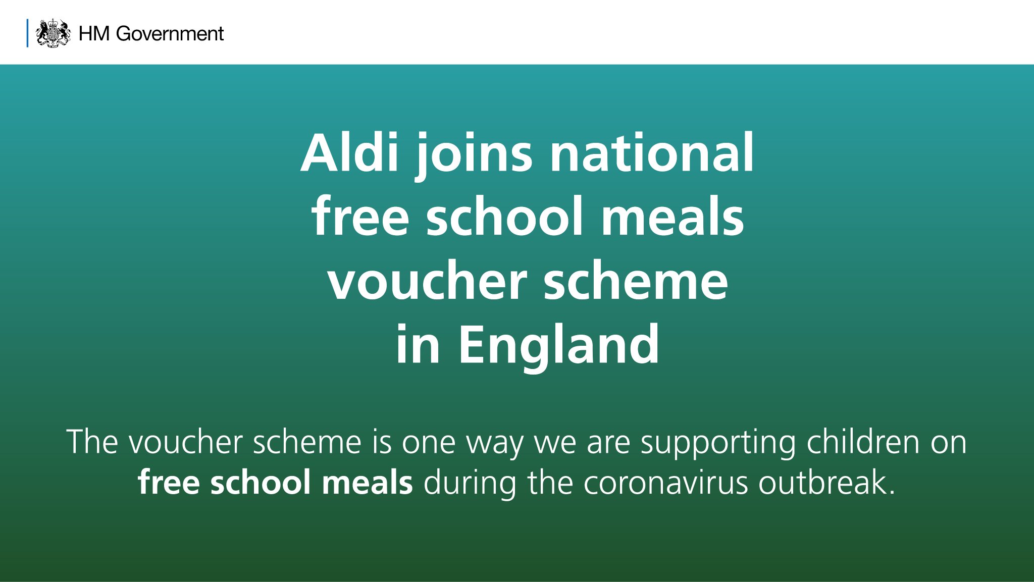 Department for Education on Twitter ".AldiUK have joined the national