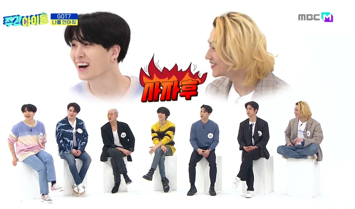 Fits141's tweet photo. My AhgaElf heart is warm watching this 💙💚 

#갓세븐 #GOT7 #IGOT7 @GOT7Official #GOT7_DYE #GOT7_NOTBYTHEMOON #나빠이더문 #슈퍼주니어 #SUPERJUNIOR @SJofficial #ELF https://t.co/ejqGLeZSq2