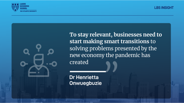 LBSNigeria's tweet photo. #LBSInsight
Have you considered finding solutions to some of the new problems that have surfaced as a result of the #COVID19 pandemic? #LBSFaculty, @honwuegbuzie wants business owners to stay relevant by keying into the new economy created by this crisis. https://t.co/crrEePhM5c https://t.co/DmZA2KxZDh