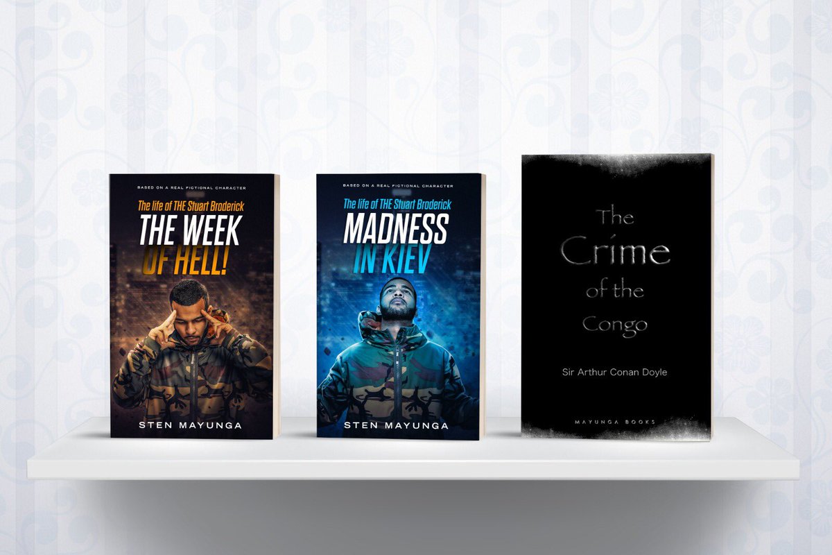 MayungaBooks's tweet image. The Life of THE Stuart Broderick - The Week of Hell! (2018)

The Life of THE Stuart Broderick - Madness in Kiev (2019)

The Crime of the Congo (2020)