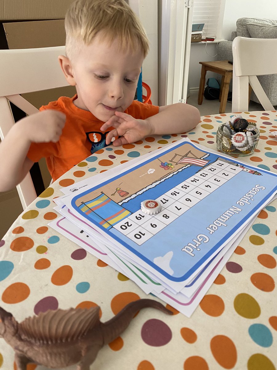 katedavies83's tweet photo. Thanks for the number bingo idea @MrsTottleJPPS @MrsCook6 @MrWilliamsJPPS (It took a lot less time than I thought it would for us to collect the bottle tops 😆) Hope you’re all well, we’ve been watching @MrsHallJPPS read little rabbit foo foo  on classroom too :) https://t.co/GbqPIF0IV7