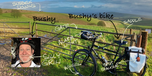 tributesfuneral's tweet photo. Today Tributes founder Richard Bush should have been setting off to #cycle 3000 miles (5K km) through #Europe #fundraising for early #cancer diagnosis. Trip postponed so watch this space - https://t.co/DpXys4X09u @MaryHowTrust #cycleathome #StayHomeSaveLives #EarthDay2020 https://t.co/7kcqHad4vj