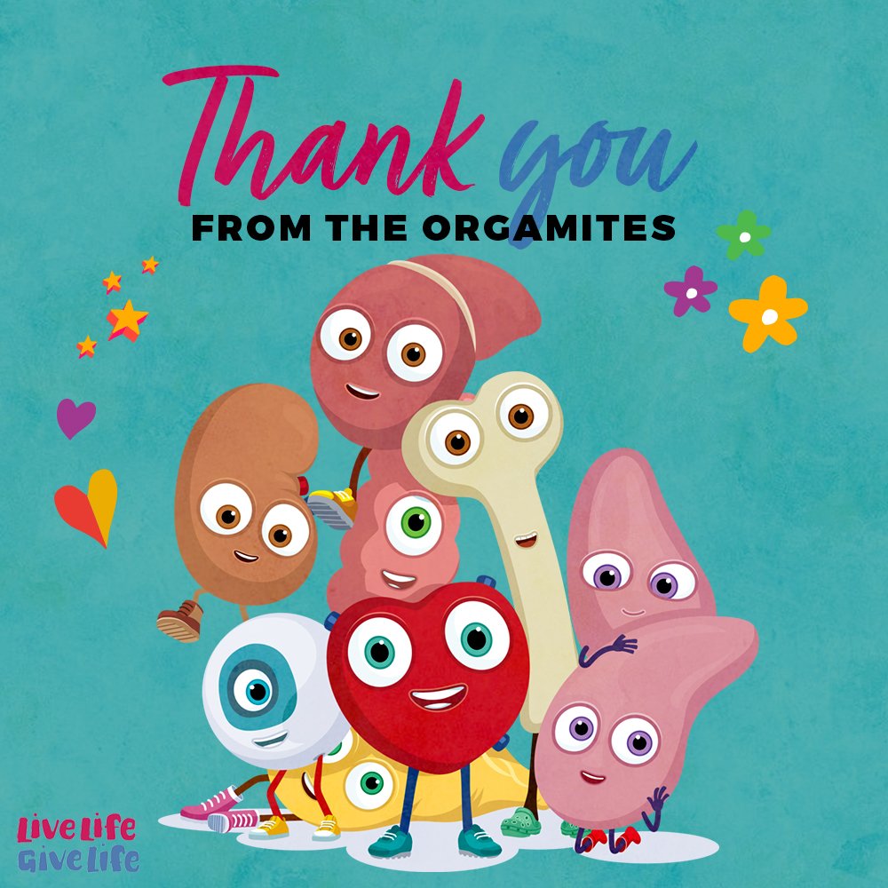 LLTGL's tweet photo. The Orgamites would like to give a BIG THANK YOU to everyone that is self isolating and helping to keep us safe! ❤️
For organ transplant recipients this is an extremely vulnerable and worrying time. Stay safe. stay at home. 🏠
#OrganDonation #Orgamites https://t.co/lY3oDk3ACR