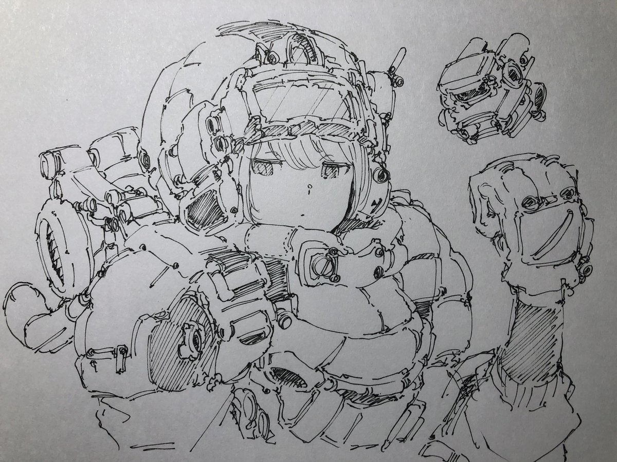 ミリペンで描きました。
楽しかったです。
https://t.co/xtQQTe7WJQ 