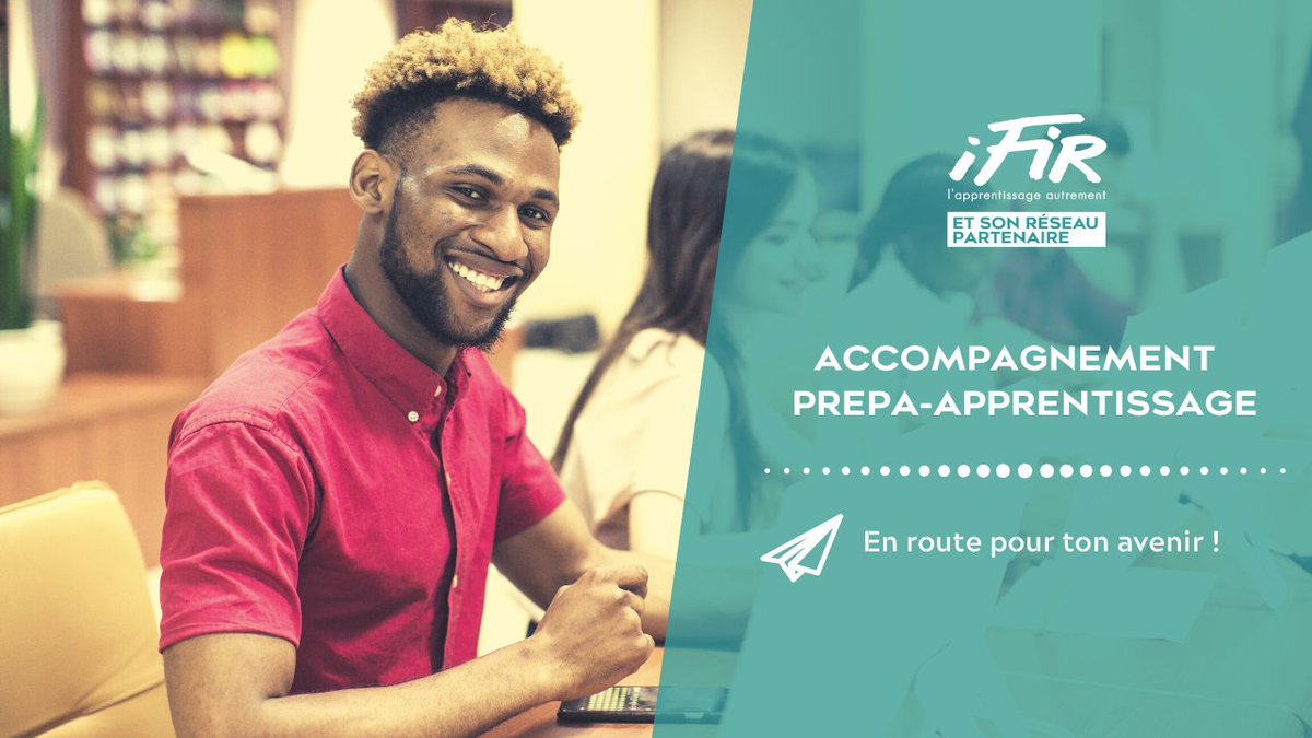 CFAIFIR's tweet photo. Pour les jeunes en désir de démarrer leur expérience en apprentissage du bon pied, le CFA IFIR propose le dispositif prépa apprentissage "En route pour ton avenir". 🚀 : 3 mois pour intégrer les essentiels de la vie en entreprise et construire son projet professionnel. https://t.co/DmtIDuCEuC