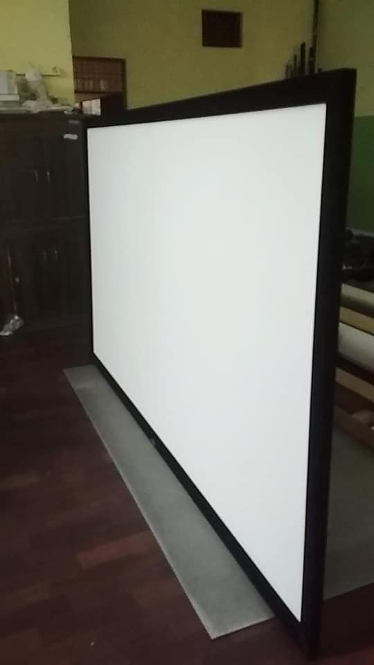 swastikprojects's tweet photo. 120'' FIXED Frame Screen In #4k_Acoustic_Fabric.
Material Structure: Fiber
Gain: 1.5
Viewing Angle: 160°
Thickness: 0.72mm
Official website :https://t.co/DX2krlbfw4
Fabric Website : https://t.co/I8ZyawK0Cg https://t.co/8e85Xc9LHI