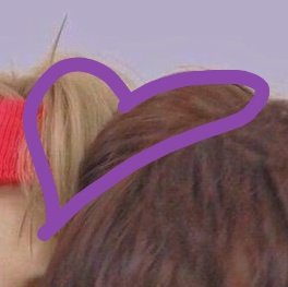 lMISSTAEKOOK's tweet photo. EVEN TAEKOOK'S HAIR FORMS A HEART... CUTE https://t.co/EKQWpJmXpI