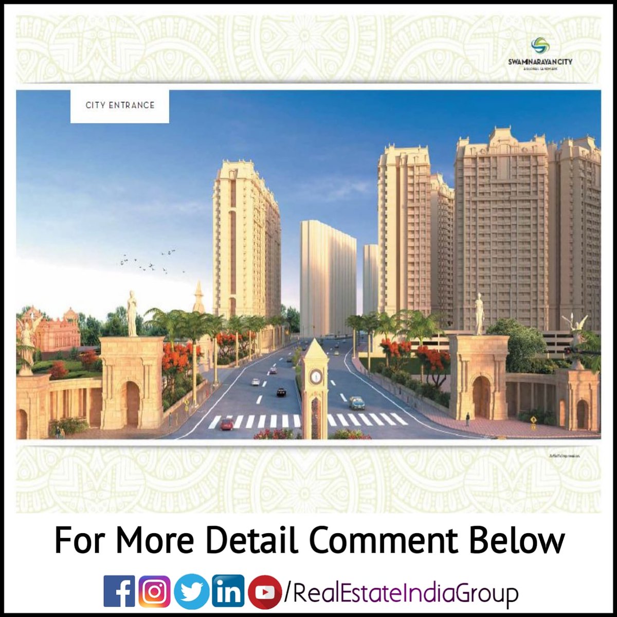 Reig2020's tweet photo. Swaminarayan City Dombivli

For More Details Comment Below 👇

#realestateindiagroup #swaminarayancity #dombivli #propertyinthane #realestate #property #realtor #homesweethome #stayhomestaysafe #homesafehome https://t.co/gi3tKft3Of