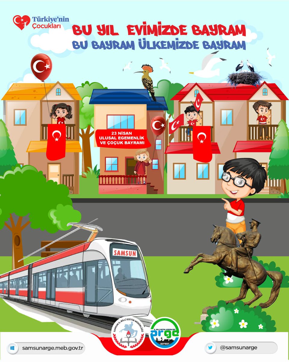 #Bizimevdebayramvar #yüzyıllaryaşa23nisan