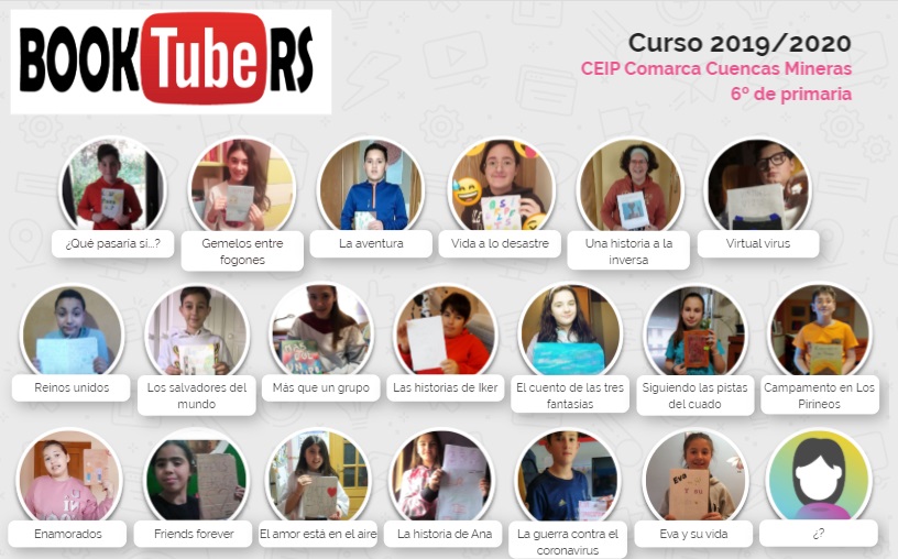 Mariafelbar's tweet photo. BOOKTUBERS de Montalbán. Durante el 2º trimestre cada uno ha ido escribiendo su cuento, cada semana un capítulo. Los han maquetado y hemos decidido hacer el Booktube mientras preparamos todo para poder leerlos de forma online. ¡Hay verdaderos trabajazos! https://t.co/gWACOgkqq1 https://t.co/IiuF8oaJ0L