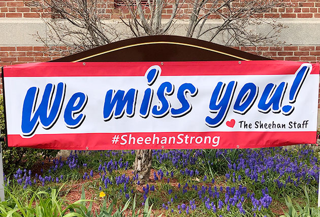 sheehan_ps's tweet image. Though the doors may be closed, our hearts and minds are still with our students.  @westwood_ps bit.ly/Missingyou2020