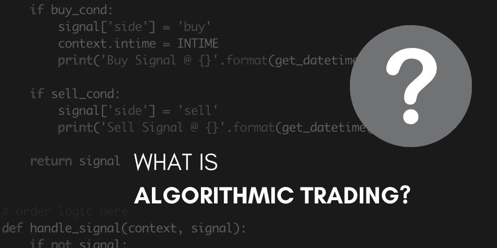 Looking to learn more about the basics of algorithmic #cryptocurrency trading?
Then read this overview! 👇🏼 
chaintimes.com/what-is-algo-t…