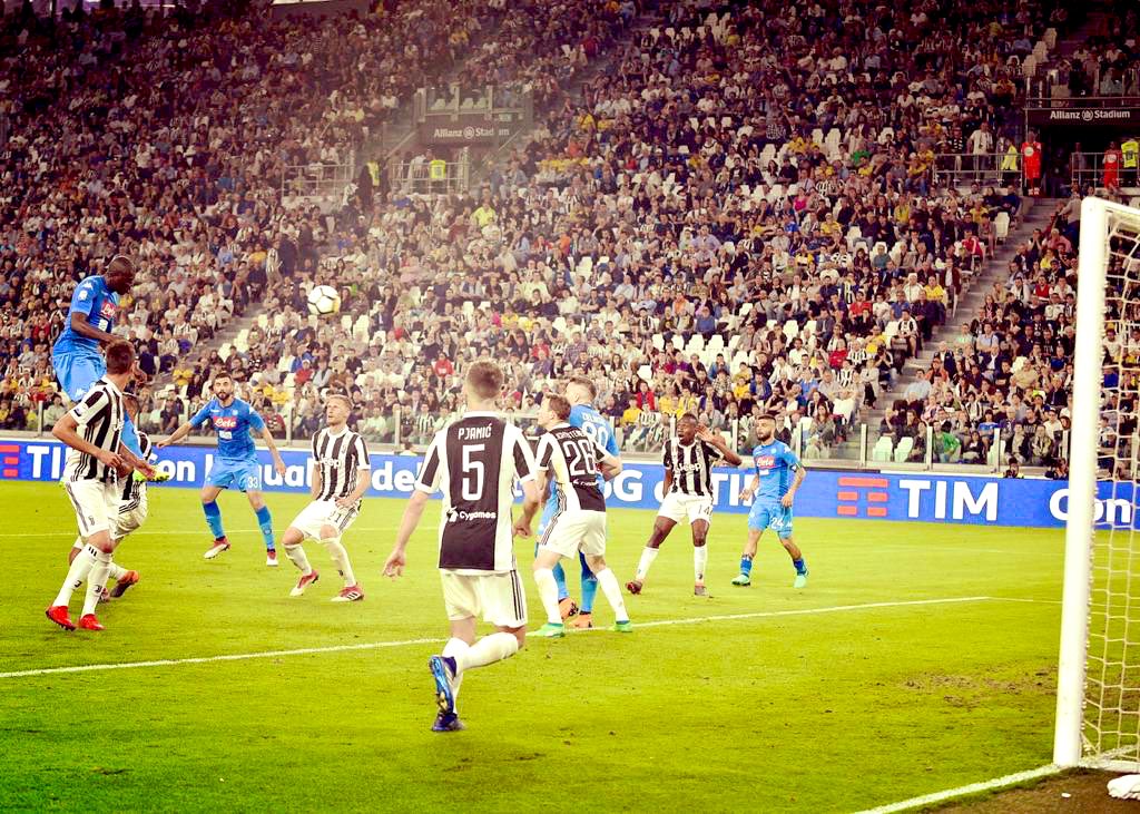 I still remember the sound of the ball hitting my forehead. The moment of silence that followed. And then the hug from José and everybody. Meanwhile, in my head, I was reliving my whole life: through the joy of a people 💙

#OnThisDay #JuveNapoli 💪🏿 #KK