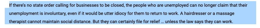 This piece by George Chidi  @neonflag has been making the rounds.  https://decaturish.com/2020/04/dear-decaturish-governors-decision-to-reopen-businesses-is-political-murder/ Pull quote: