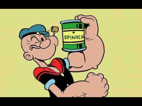maaaan this brings back my childhood (01 liner) they were talking about popeye the sailor man this show was the only reason i ate spinach