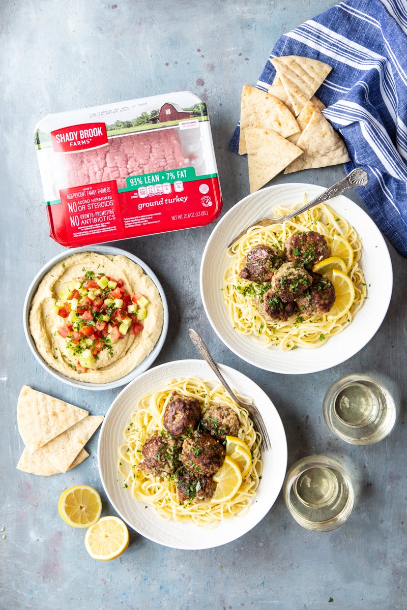 sharedappetite's tweet image. Mediterranean Sty.e Turkey Meatballs with Lemon Pasta with Shady Brook Farms® Ground Turkey shadybrookfarms.com/recipes/medite… #sponsored
