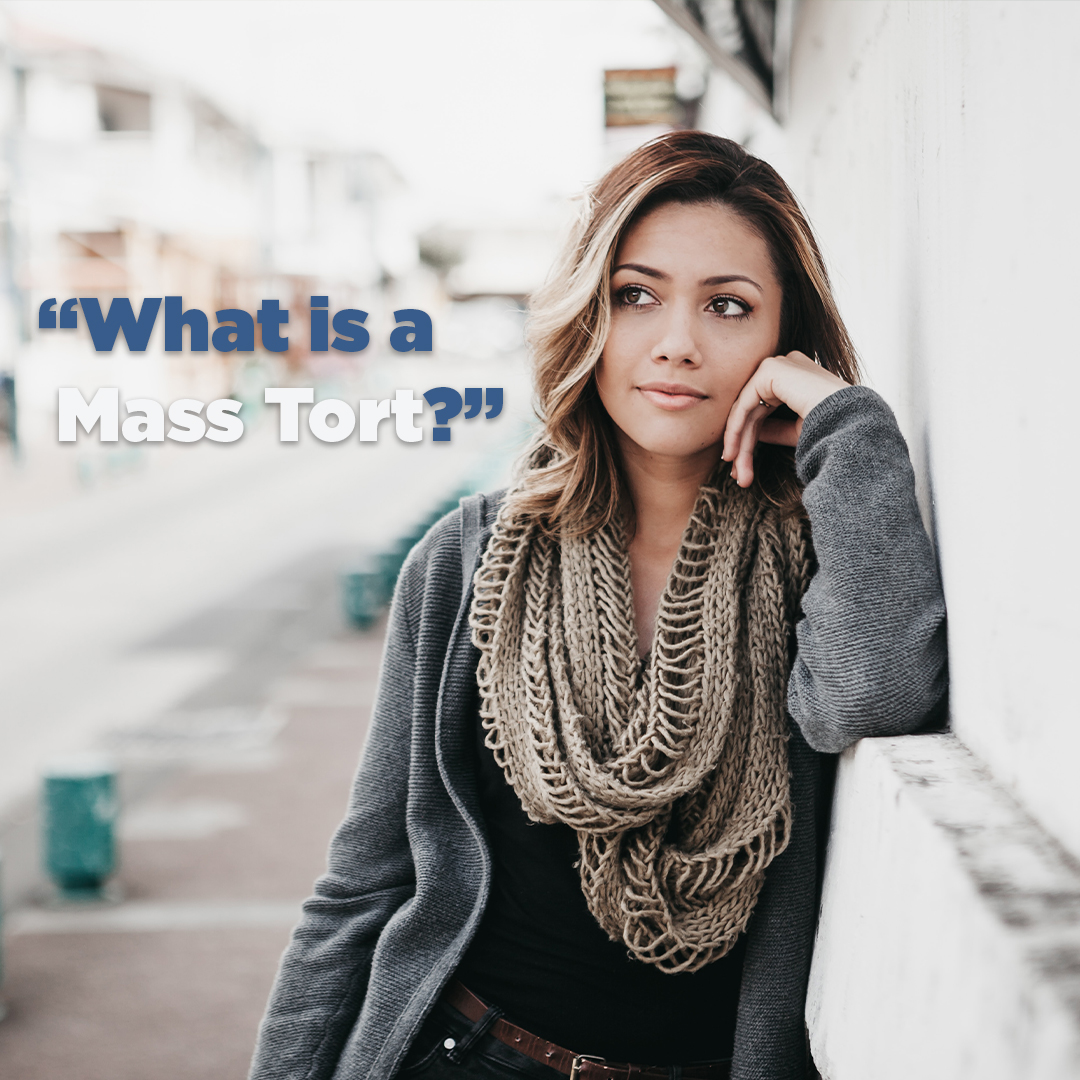 A mass tort is a type of civil action involving numerous plaintiffs with similar claims against one or a few defendants. Mass torts most often are filed by individuals who have suffered physical or financial injury because of the negligence or misconduct of a corporation.