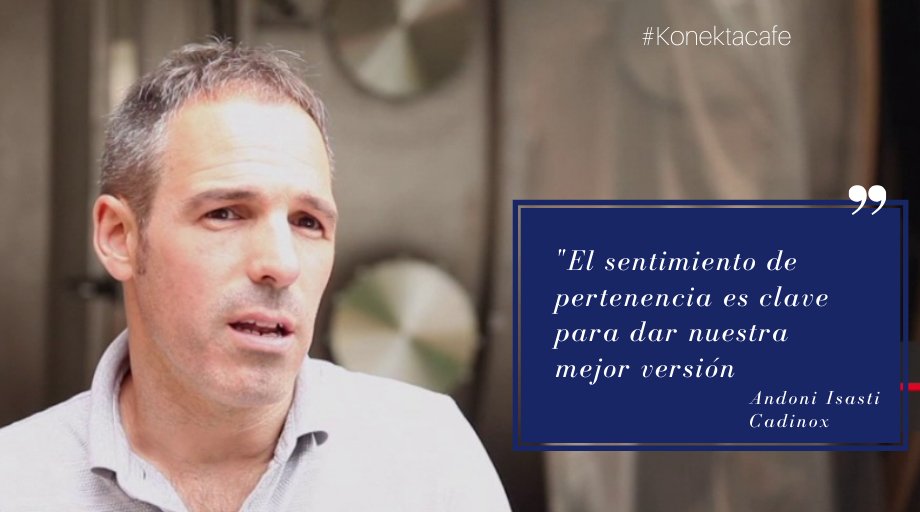 KonektaCafe's tweet photo. Hace un año Andoni Isasti, gerente de Cadinox nos hizo una reflexión que vuelve a tomar fuerza hoy durante la lucha contra el #COVID19 #konektacafe https://t.co/k1idt0ZqvQ
