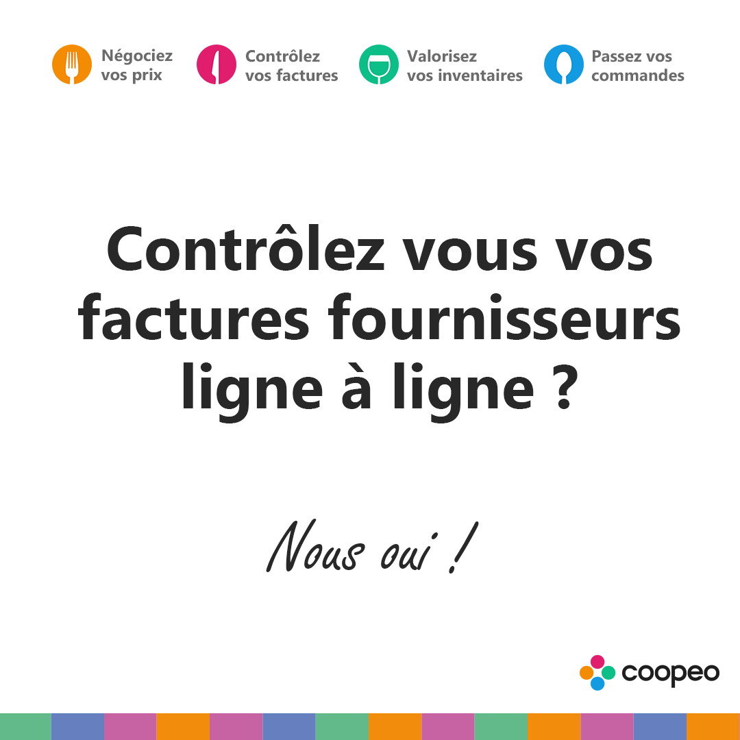 CoopeoAppli's tweet photo. C'est l'ADN de Coopeo : Le contrôle de vos factures fournisseurs. Et cette tâche est essentielle dans votre activité. La 1ère étape pour maîtriser ses achats, c'est de contrôler ses factures, et ce, ligne à ligne.
🕵️‍♂️ Analysons ensemble vos achats:
👉 https://t.co/lAqIDUuG7S https://t.co/marWMxZsI6