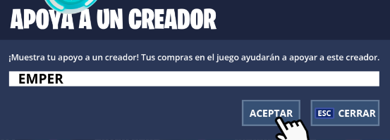 CÓDIGO "EMPER" en la TIENDA DE FORTNITE! 🚀