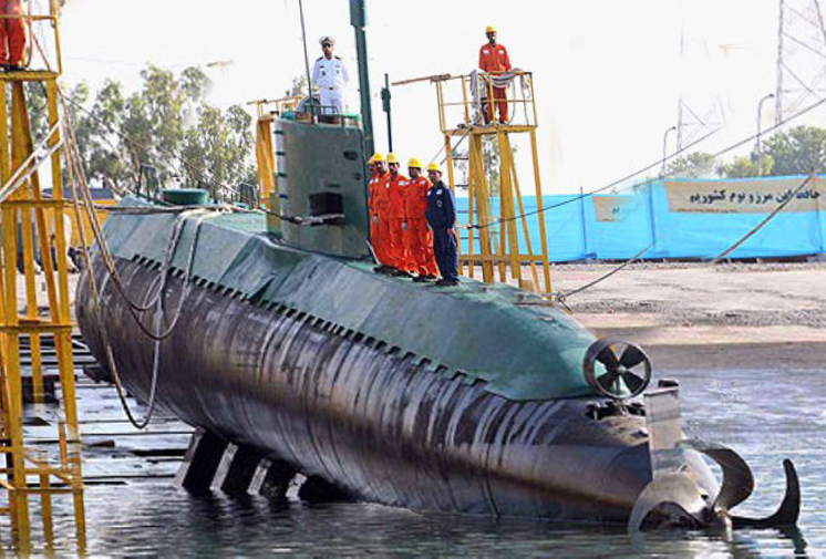 6) Oh, another Iranian made submarine, the Fateh, of which there are... 2 of them. Here's 1 pictured. They paint the top green because they think it'll be harder for us to see them underwater.I shit you not.