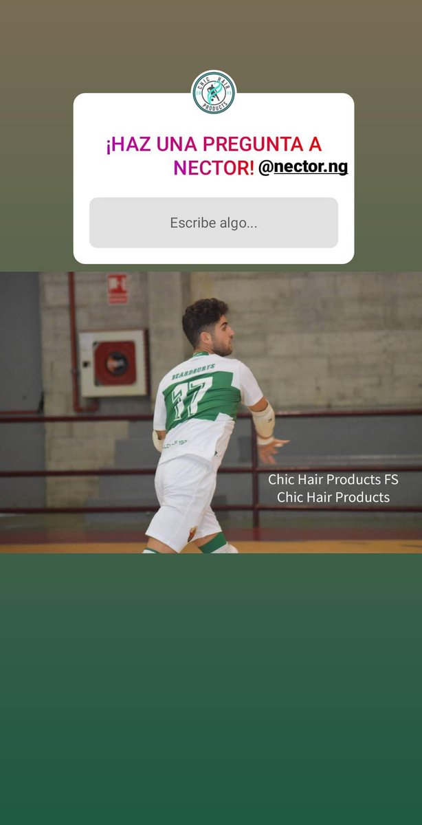 ¡Ya podéis empezar a mandar vuestras preguntas a @nector99 en nuestro Instagram!
¡Mañana a las 19h en directo las irá respondiendo!