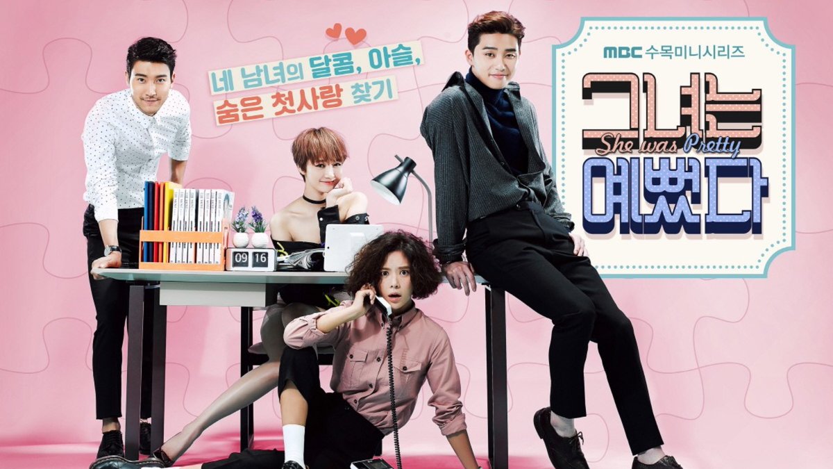  #SheWasPretty un classique ! Pas d’action c’est une vraie comédie romantique mais c’est très drôle et léger  Est-ce grâce à Siwon Choi (un des rares lead jeune avec une «petite» barbe) ou les scènes légères et très drôles mais le mien il a adoré ! BA 