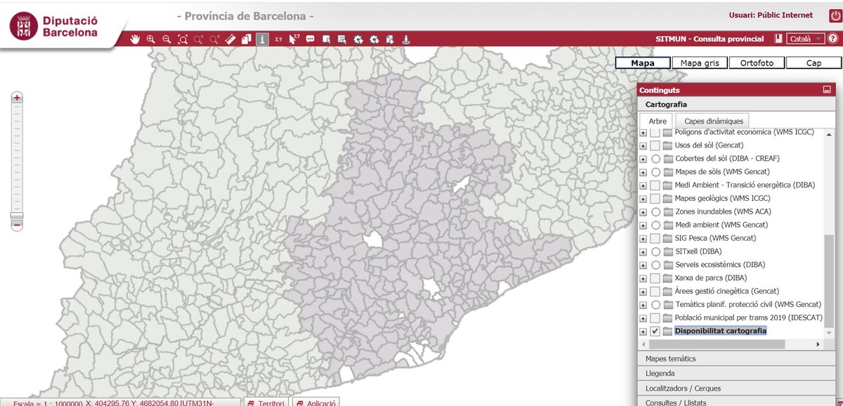 Implementem una eina telemàtica per conèixer les diferents unitats d’enterrament existents als cementiris municipals #COVID19 #Som311 diba.cat/sala-de-premsa…