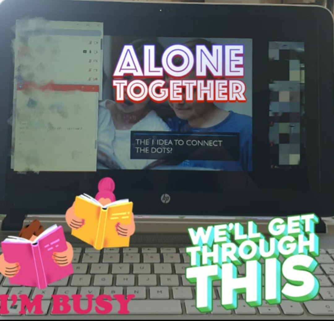Ournewears's tweet photo. A busy morning for ONEers indeed.
Our online session focusing on literacy and "Locking it down" while at home was lovely. 
I'm amazed how we can still come together thanks to technology!! 
Lots of chat, advice and learning to start our day 😍 
#wednesdaymorning
#StaySafeStayHome https://t.co/BPzonHQ1fB